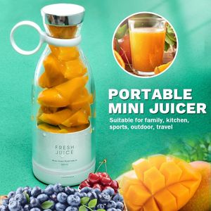 Juicers draagbare blender keuken fruit voedsel ijs sterk snijkracht mixer persoonlijke saptrisjes snel sap usb elektrisch