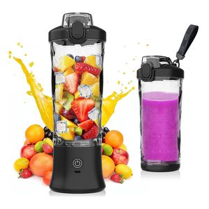 Centrifugeuses Portable Blender Rechargeable Travel Juicer Cup Électrique Mini Blenders Taille Personnelle pour Smoothies et Shakes Mélangeur De Jus De Fruits 230726