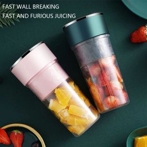 Juicers Portable Electric Juicer 500ml Portable Blender Brotle Boulak Juicer Cup Juicer Fruit Automatic Smoothie Blender Kitchen Tool