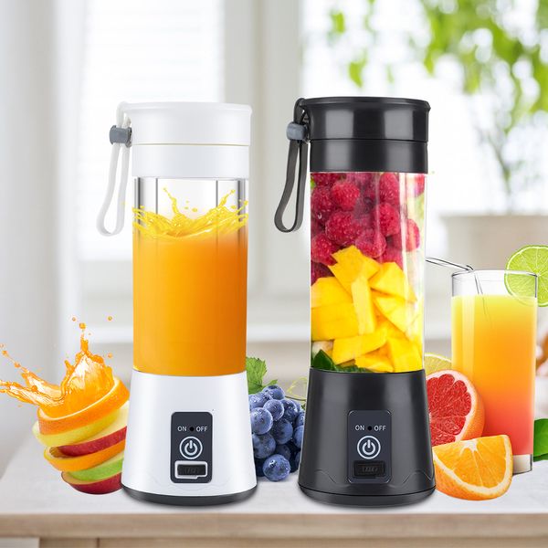 Presse-agrumes Électrique portable Presse-agrumes USB Rechargeable Handheld Smoothie Blender Mélangeurs de fruits Milkshake Maker Machine Matériel de qualité alimentaire 230314