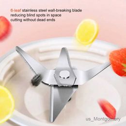 Japers draagbare verse fruitsaproze/witte USB -oplaadbare mixers sapfles mini snel elektrische blender smoothie ijsmaker