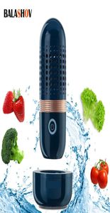 Juicers draagbaar fruit en groent reinigingsmiddel USB wasmachine keuken voedsel zuiveraar capsules vorm reiniging 2210144994410