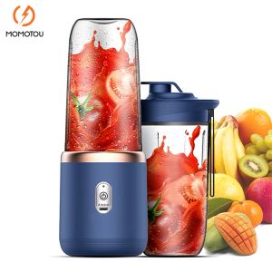 Juicers Portable Juice Blender 300ml Electric Fruit Juicer USB Charge au citron Orange Fruit Juicing Cup Smoothie Blender Machine