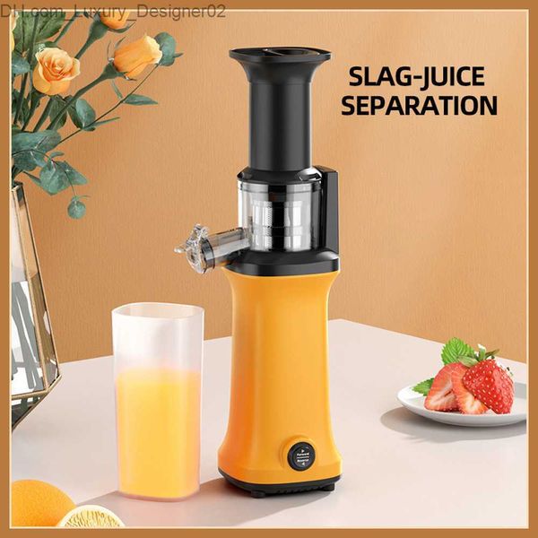 Exprimidores Extractor de jugo de naranja portátil Licuadora Filtro doméstico Exprimidor gratuito Máquina exprimidora silenciosa Procesador de frutas para sucos Q230901