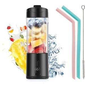 Juicers Puissant 6 Balde Personal Portable Blender Pour Shakes Et Smoothies Usb Rechargeable Portable Juicer Cup Fruit Fresh Juice Mixer 230726