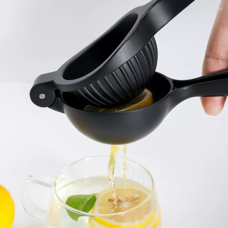 Juicers Press Manual Juicer rostfritt st￥l Metal Squeezer f￶r Fruit Orange Lemon Kitchen Tool Accessories