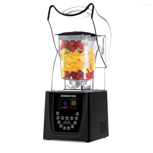 Juicers Smoothie Blender Machine Commercial 2L Broyeur À Glace Mélangeur À Faible Bruit Maison Électrique 1 Ensemble De Pièces De Rechange Gratuites Multifonctionnel Smooithe