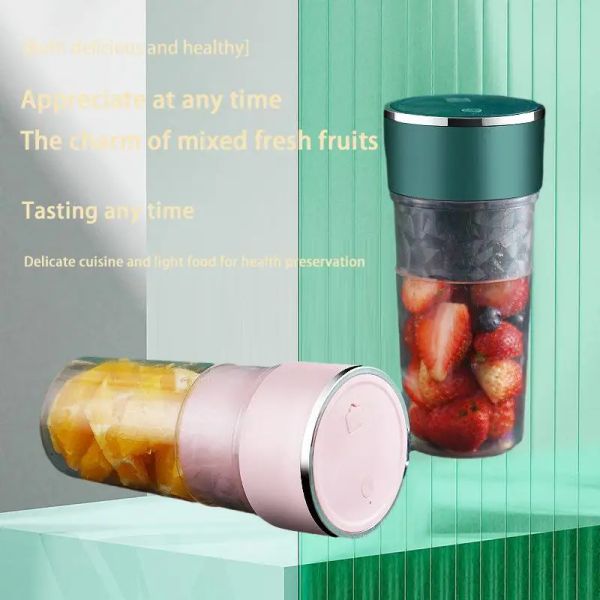 Juicers Ultimate Portable USB Charging Juicing Machine: Mini Juicing Cup for Onthego Nutrition