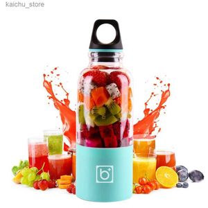 Juicers USB Blender Fruit Blender Fruit Juice Machine Portable Blender Personal Personal Personal Blender pour Shake and Smoothie Y240418