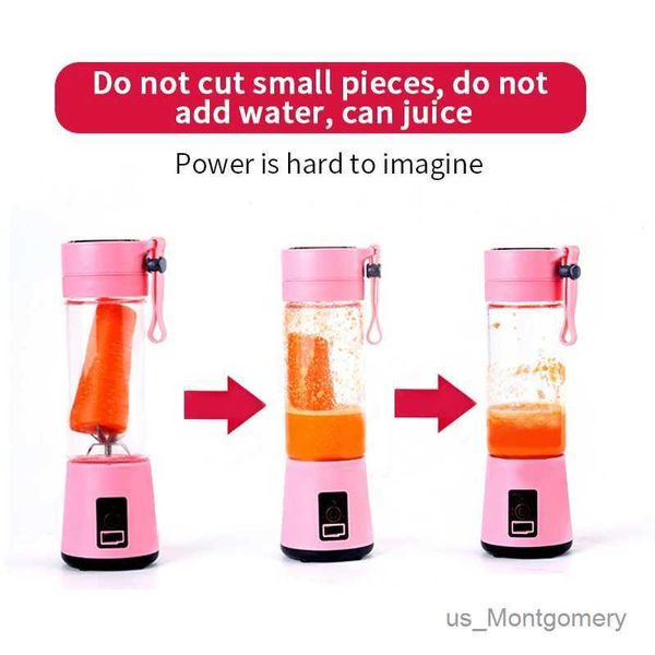 Juicers Vegetable Juiceer tasse bouteilles appuyez sur une machine d'extracteur de presse-agrumes de canne à sucre USB portable