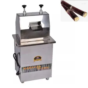 Exprimidores Vertical de mesa trituradora de caña de azúcar 110V/220V exprimidor eléctrico de acero inoxidable Motor Macrone