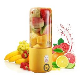 Juicers xiaomi 500 ml draagbare blender 6 messen USB oplaadbare verse fruitsapmixer elektrisch shake cup schattige blender smoothie ijs cru