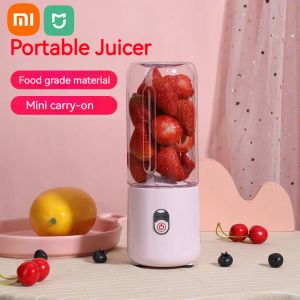 Juicers Xiaomi Mijia Mini Portable Menicero Conjuicador Electric Macher Electricer Copa Extractor Copa inalámbrica Extractor de jugo USB 500ml