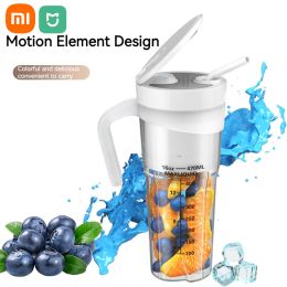 Juicers Xiaomi Mijia Nieuwe mini draagbare blender Fruit Juicer Elektrische Juicer Machine Home Extractor Cup Wireless USB Juice Extractor geschenk