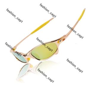 Juliet Metal Sunglasses Cycle Rôle designer verres de soleil pour hommes Femmes Polaris Rose Gold Oaklies Lunettes de soleil Cycling Oakles Oaklys Sunglasses 43