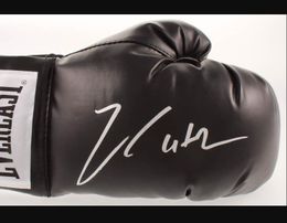 Julio Cesar Chavez Ali Canelo Alvarez Matériaux Signé Autographe signé Gants de boxe auto autographiés