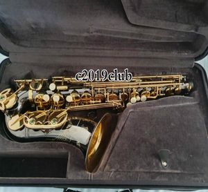 Julius Keilwerth EX90 Serie III Brass Alto EB Tune Saxofon de alta calidad E Flat Musical Instrumento Níquel negro Saxo tallado 7646413