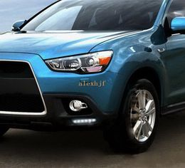 Juillet King LED Bumper avant DRL Case pour Mitsubishi Asx Outlander Sport 20112013 6ledSpc 6000k LED Daytime Fighting Lights5756378