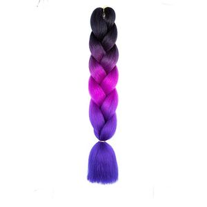 Jumbo Crochet Cheveux Tresse 24 pouces 100 grammes Tresses Cheveux En Gros Afro Jumbo Tressage Cheveux