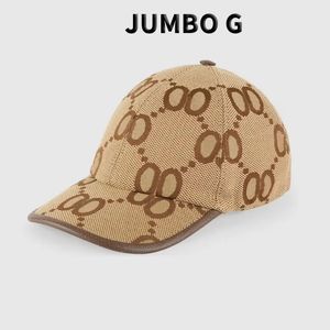 JUMBO TopGG CANVAS BASEBALL HOED Luxe G-merk dezelfde hoed officiële website ontwerper mannen en vrouwen hoge kwaliteit 2024 casquette Caps