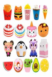 Jumbo Toys Kawaii Frites Panda Cake Squishy Deer Milk Proptes Toys Slow Rising Crème Scenting Antistress Child Kid Baby Toys GC12223178697