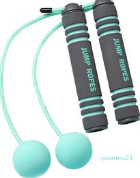 Jump Equipment Fitness Supplies Sport buitenshuisjump Ropes Gewogen touw Wordeloze overslaande oefening 22 Vrouwen Mannen Kinderen Drop levering 2022