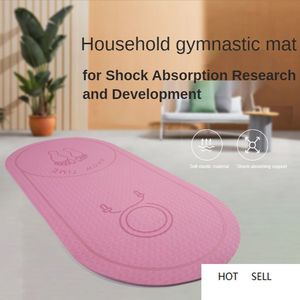 Springtouw Mat Oefening Demping Mute Yoga Mat Absorption Sound Isolatie en Rebound TPE Anti Slip Anti-Noice Mat