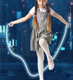 Springtouwen 1 Stuks Fitness Touw Gloeiende Skipping Kids Led Lichtgevende Verstelbare Gewichtsverlies Snelheid Voor Man B6o34862356