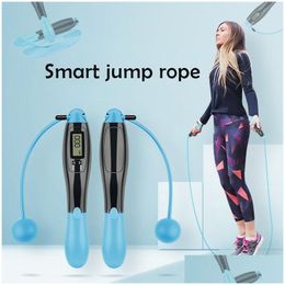 Cordes à sauter 2.8M corde électronique intelligente comptage sans fil sauter perdre du poids entraînement physique Jum Cuerda Deporter livraison directe Spor Otehc