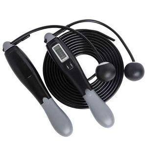 Jump Ropes Digital Wireless Calorie Counter Sking Sking Ejercicio Peso ejercicio Fitness Cape Y240423