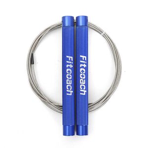 Cordes à sauter Fitcoach Speed Jump Rope Corde à sauter en aluminium réglable pour la formation d'intensité d'exercice d'endurance physique P230425