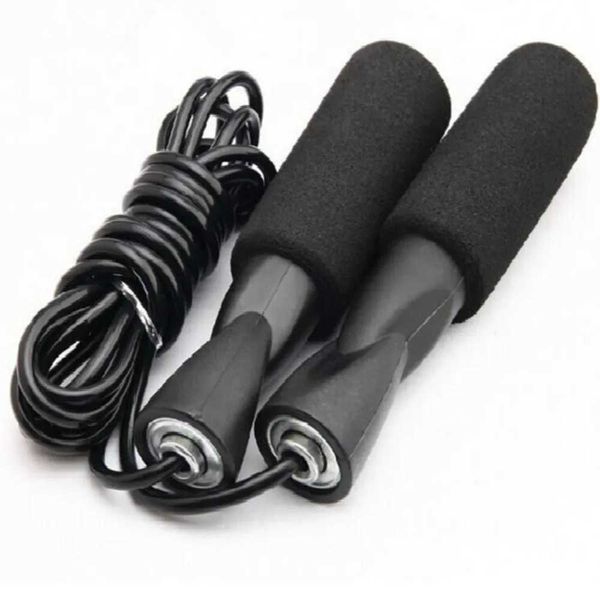 Suministros de fitness y ejercicios de salto de cuerdas Aeróbicos Sports Boxing Jumping Rope Rode Ajustable Fitness Blac Sports En Home#3 Y240423