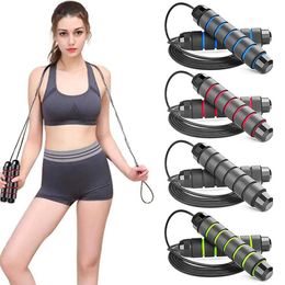 Spring touwen professioneel overslaan jump touw dent sports skipping touw snelle snelheid springt touw gym fitness home oefening slank body p230425