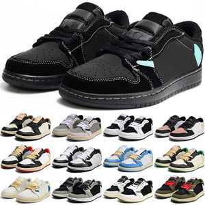 Jumpman 1 Low Basketball Chaussures 1s Men Bred Toe Uct Og Cactus Black Blanc Paris Archéo Pink Smoke Grey Wolf Bred Mens Trainers Femme Designer Sports Eur 36-47