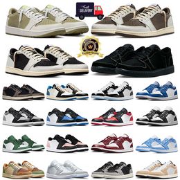 jumpman 1 low баскетбольные кроссовки 1s lows Black Phantom Olive Reverse Mocha Bred Toe True Blue Crimson Tint Wolf Grey мужские кроссовки женские кроссовки спортивные