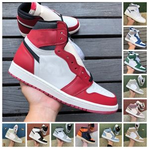 Jumpman 1 Retro Basketbalschoenen Heren Dames 1s High OG Starfish Fearless UNC Chicago Lost and Found University Blue Bred Toe Twist Tan Gum Obsidian Fire Red Sneakers