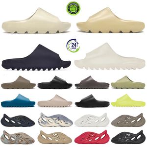 Sandales de créateur hommes femme curseur vermillon minéral bleu onyx pur ganters glissant slipper ocre resin désert ararat glisse chaussure