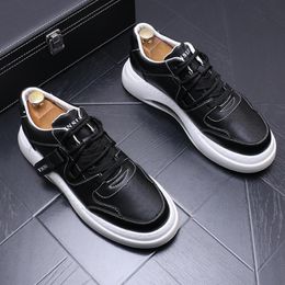 202S4 van Koreaanse heren lente versie 2024 Casual laarzen mode kleine witte schoenen zapatos zapatillas hombre a11 79 649 965 933