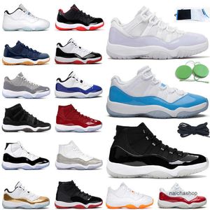 jumpman 11 blanc concord élevé bas hommes femmes 11s chaussures de basket cerise cérémonie de clôture space jam sports de plein air entraîneur masculin J jorda jordon