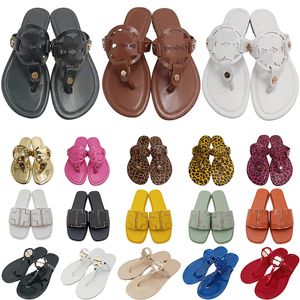 envío gratis sandalias toboganes zapatillas de cuero serpiente diseñador de playa sandalia plana verano blanco marrón negro patente rosa chinea amarillo zapatillas para damas zapatillas