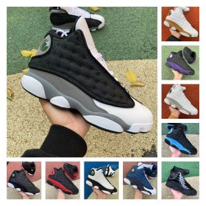 Jumpman 13 13s heren basketbalschoenen Tarwewolf grijze play-offs Red Flint toe French Brave Del Sol Obsidian Court Purple Hyper Royal Starfish Bred heren trainers sneakers