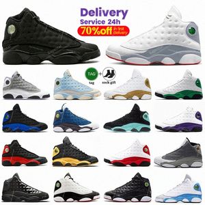 Jumpman 13s 13 Panda Flint Cat Wheat Celestine University Blue Wheat criado Court Purple Starfish He Got Game Hyper Royal Zapatillas de baloncesto para hombre J13 zapatillas de deporte