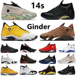 Jumpman 14 14s zapatos de baloncesto para hombre Laney Ginder Winterized Fortune Gym Gold Red Lipstick Thunder Black Toe Reverse Hyper Royal Candy Cane DMP Zapatillas deportivas 40-45