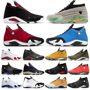 Jumpman 14S Chaussures de basket-ball de designer pour hommes 14 XIV Winterized Gym Red Hyper Royal Last Shot Candy Cane Black Toe Thunder Red Lipstick Man Sport Trainer Sneakers