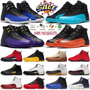 Nike air jordan 12 retro shoes jordens Jumpman 12s jordans jorden basketball shoe womens mens Blue sneakers trainers