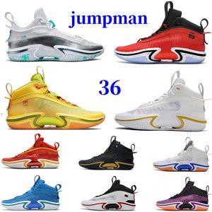 Jumpman 36 36s Chaussures de basket TACO JAY First Light Sport Bleu Noir Infrarouge Rui PE Jayson Tatum Nustang Luka Hommes Femmes Baskets Baskets De Sport 40-47
