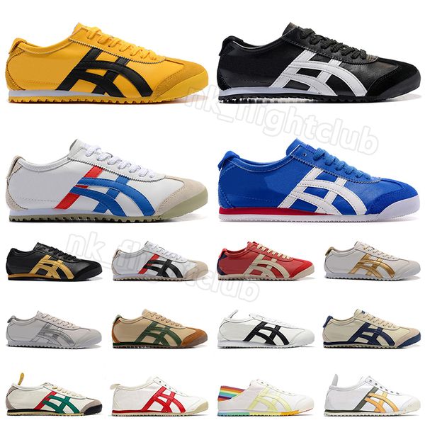 Asics Shoes Zapatillas asic Onitsuka Tiger México 66 zapatillas masculinas OG Original Kill Bill zapatillas diseñadoras de plataformas entrenamiento al aire libre DHgate 【code ：L】