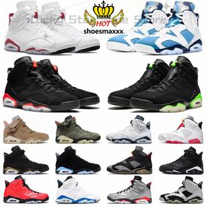 Jumpman 6 6s Chaussures de basket-ball pour hommes Rouge Oreo UNC Accueil DMP Bordeaux Georgetown Medium Olive TS Cactus Jack British Khaki Black Baskets de sport infrarouges Baskets pour hommes