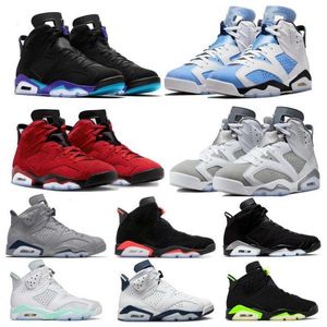 2023 Jumpman 6 Cool Grey Men Woman Basketball Shoes 6s Aqua UNC Georgetown Toro Carmine Hare Red Oreo Metallic Silver Trainer Sneakers