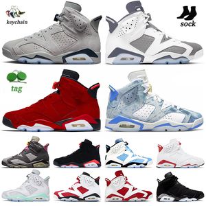 Jumpman 6 Herren Damen Basketballschuhe 6s British Khaki Washed Denim Cool Grey Travis White Toro Schwarz Infrarot Rot Oreo Hare OG High Trainer Sneakers 47